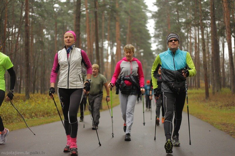 Marsz z kijkami - nordic walking